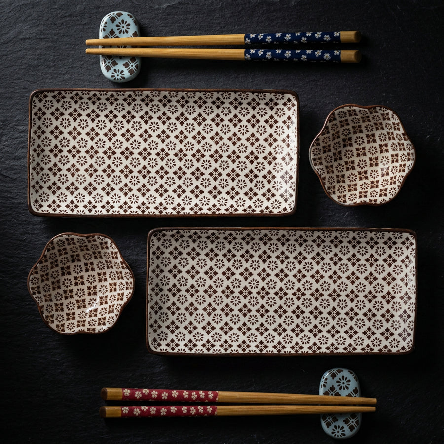 Sushi Dinnerware Set Aoi, Set of 2 product photo