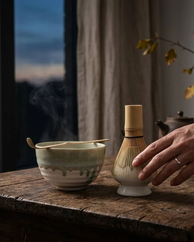 Ikeda Matcha Tea Set lifestyle photo