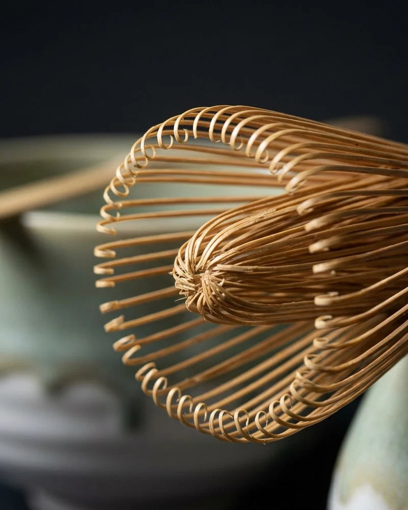 Ikeda Matcha Tea Set detail photo
