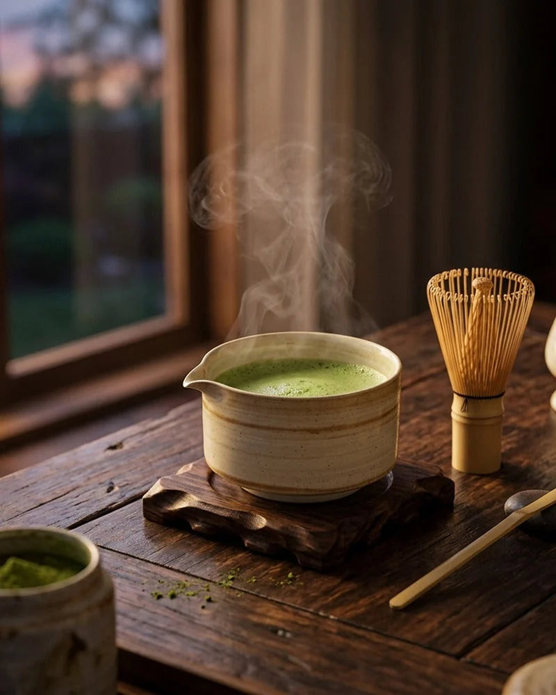 Kanagawa Matcha Tea Set lifestyle photo