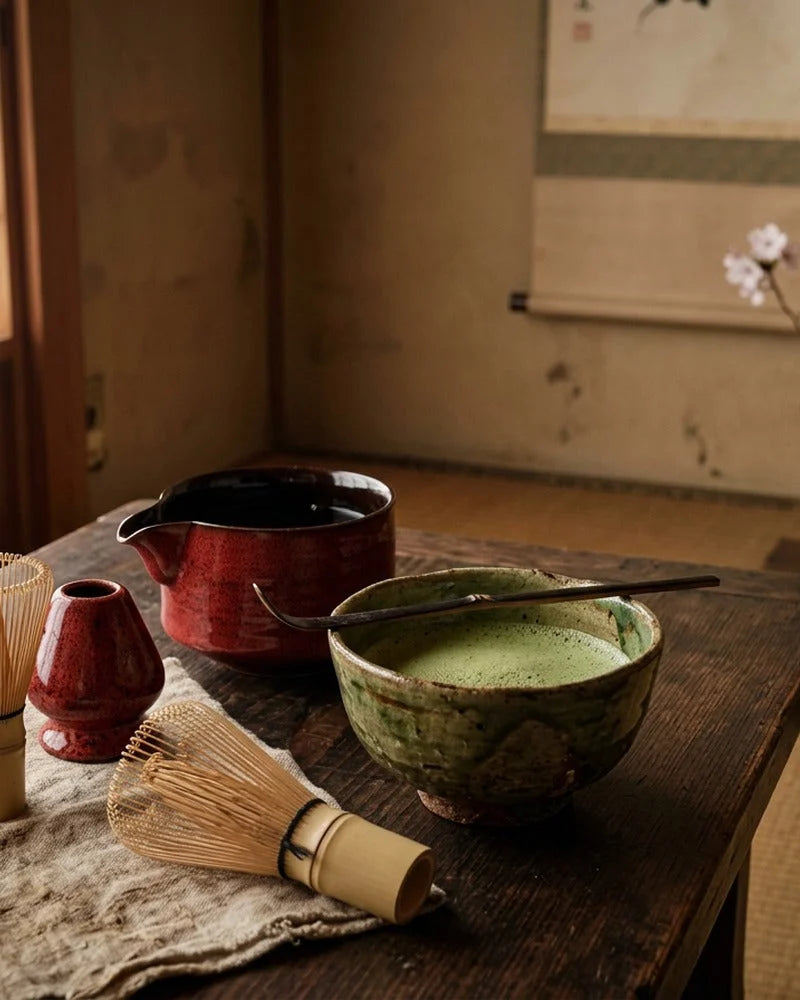 Naka Matcha Tea Set lifestyle photo