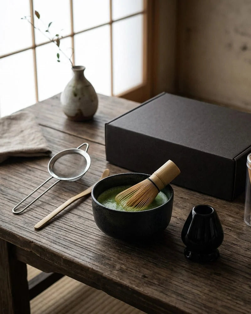 Nakka Matcha Tea Set lifestyle photo