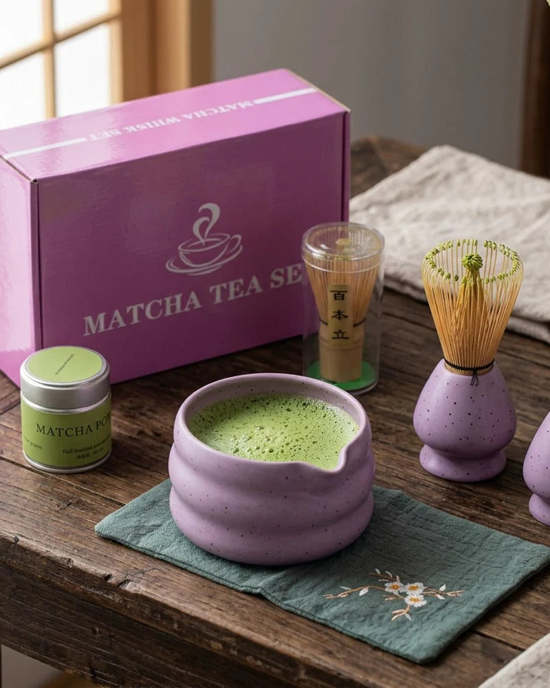 Otoko Matcha Tea Set lifestyle photo