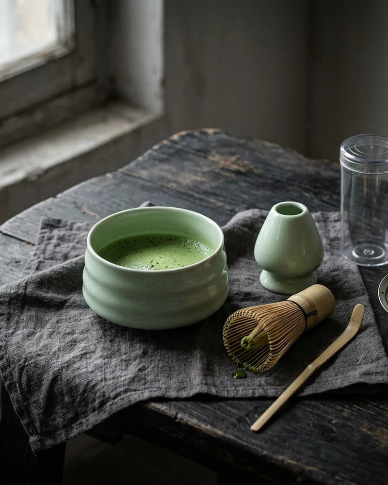 Simuye Matcha Tea Set lifestyle photo