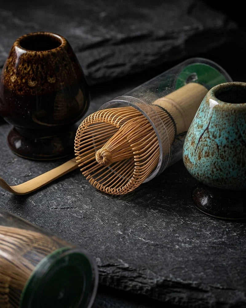 Tama Matcha Tea Set detail photo