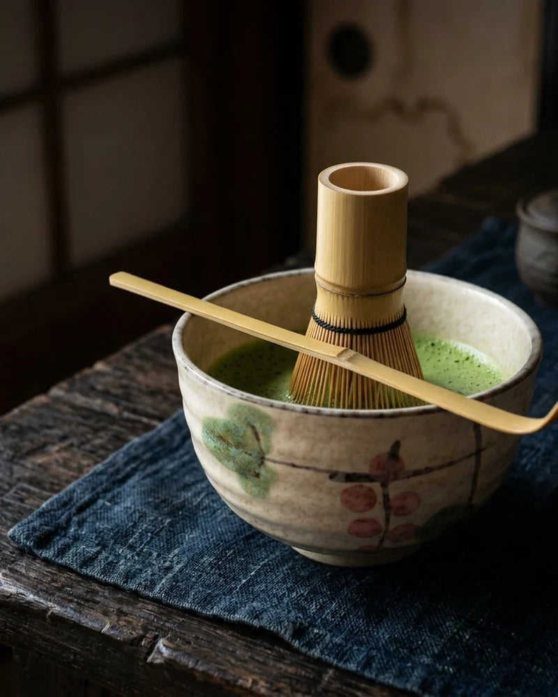 Utsugi Matcha Tea Set lifestyle photo