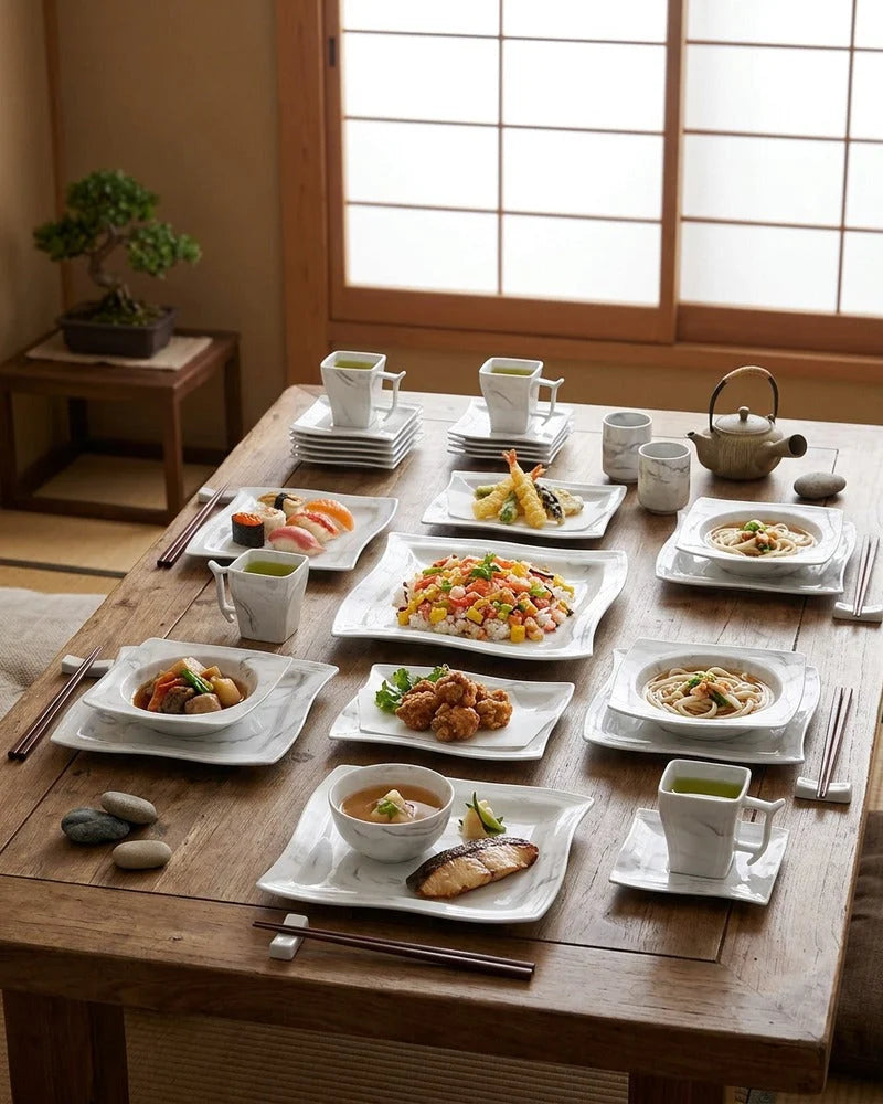Miyuki Dinnerware Set lifestyle photo
