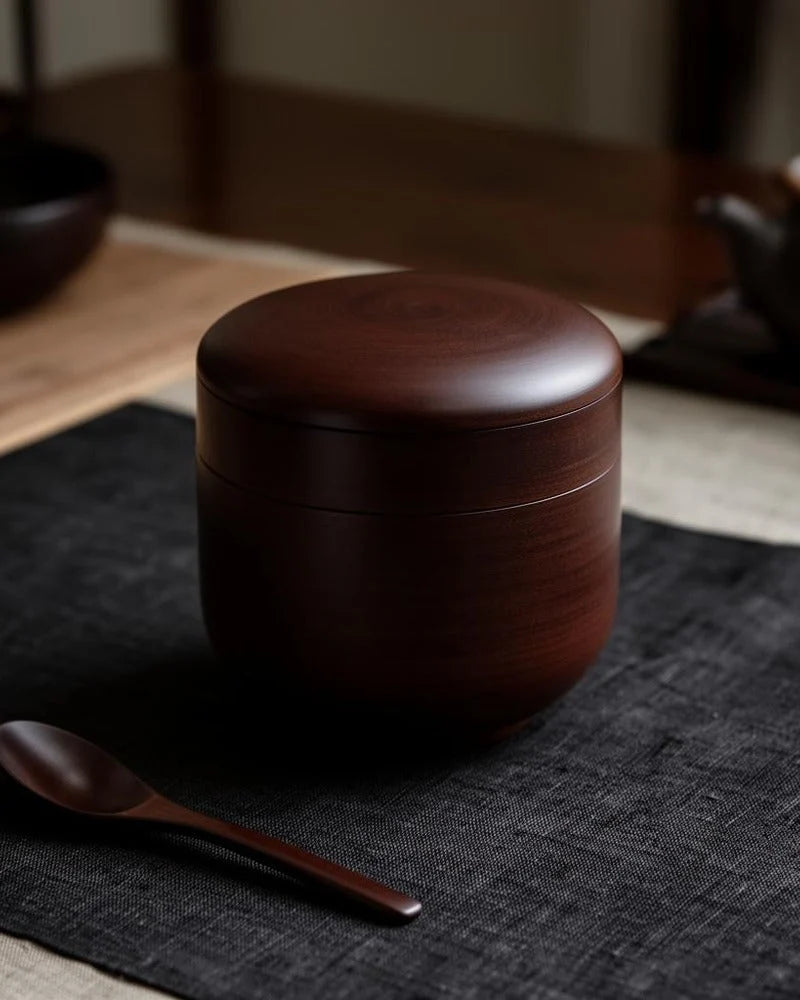 Netsume Haruyo Tea Storage Jar lifestyle photo