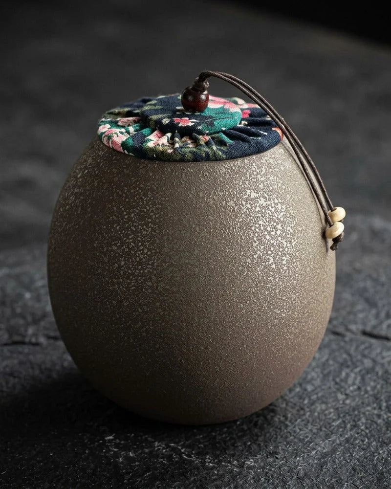 Netsume Sora Matcha Storage Jar product photo