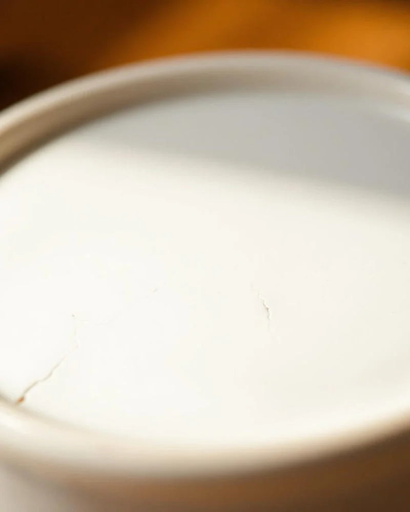 Netsume Yuki Matcha Storage Jar detail photo