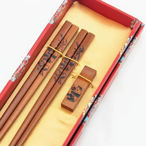 Ehime Portable Stainless Steel Chopsticks Set