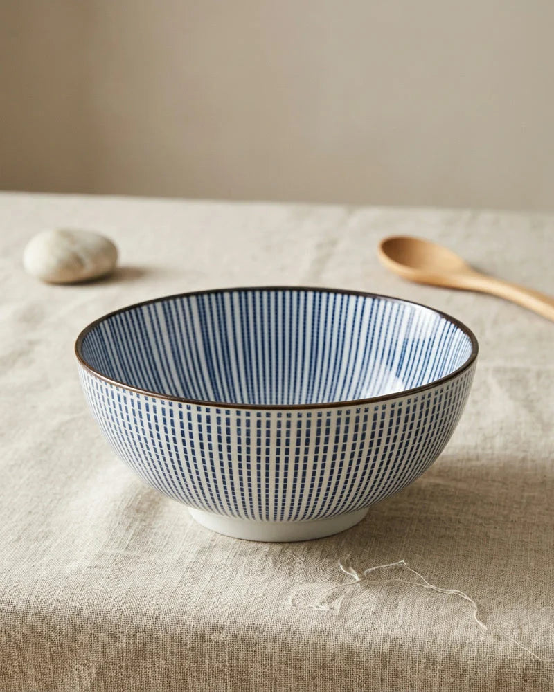 Amakusa Noodle Bowl – Hand-Painted Porcelain product photo