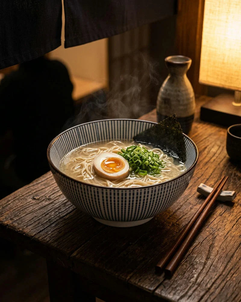 Amakusa Noodle Bowl – Hand-Painted Porcelain lifestyle photo