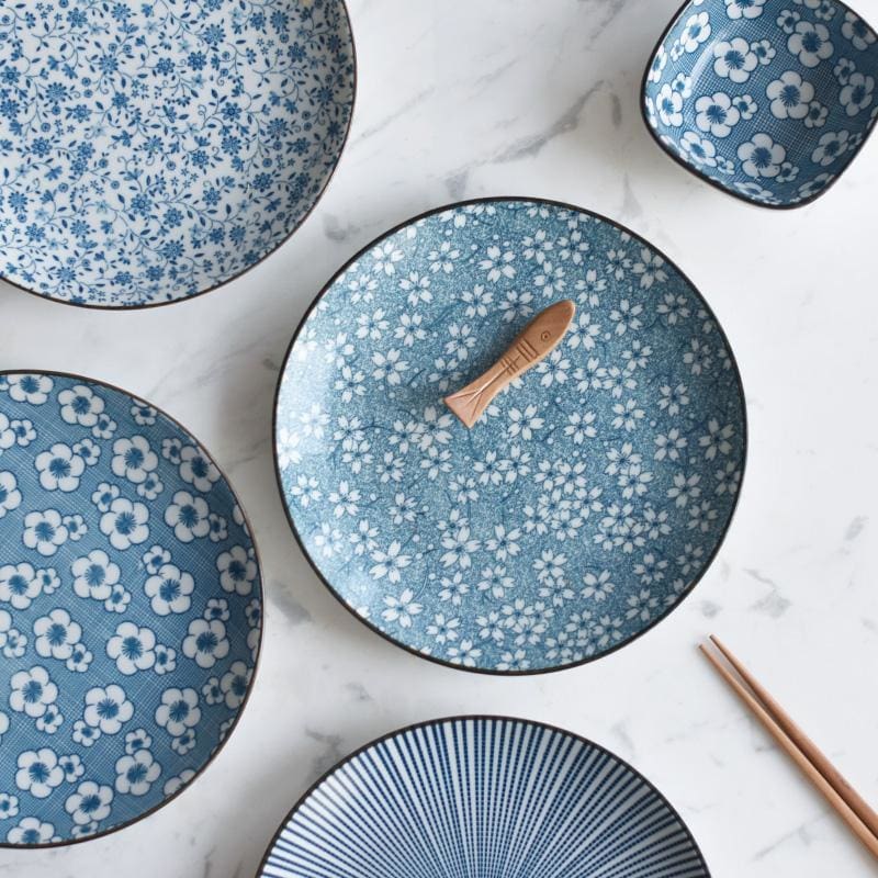 Ishigaki Hand-Painted Ceramic Plate product image