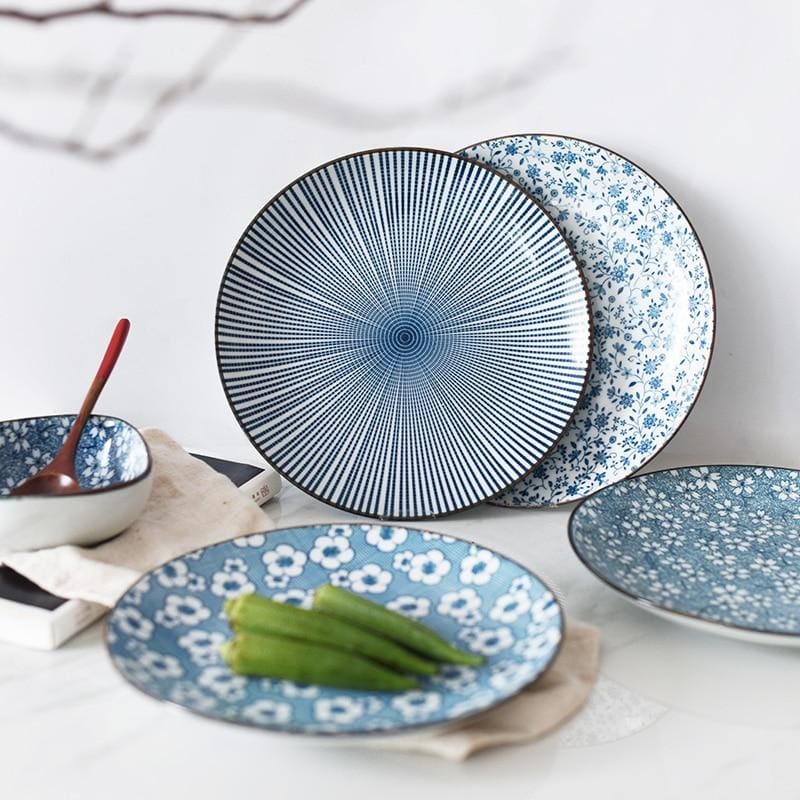Ishigaki Hand-Painted Ceramic Plate product image