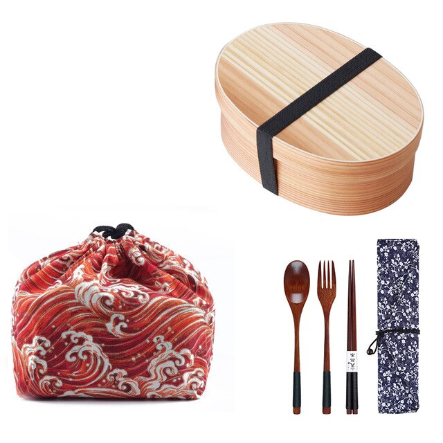 Bento and Cutlery Set Hirai product photo