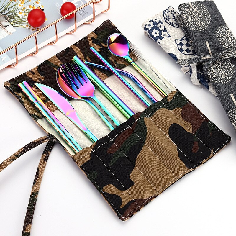 Luxury Chopsticks, Cutlery and Little Canes Set Moriarty ( 5 colors) product image