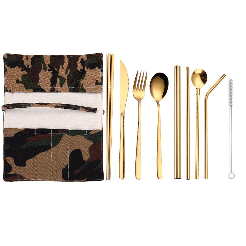 Luxury Chopsticks, Cutlery and Little Canes Set Moriarty ( 5 colors) product photo