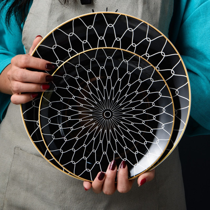 Kizu Hand-Painted Eco Ceramic Plate product image