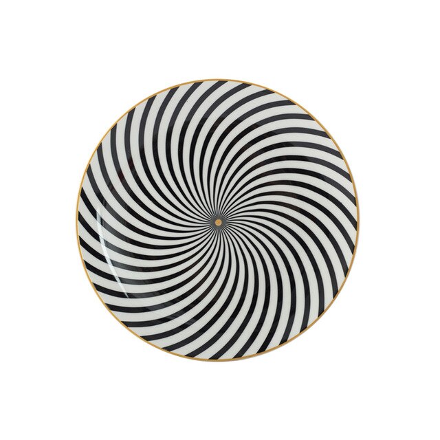 Hida Hand-Painted Ceramic Plate product photo