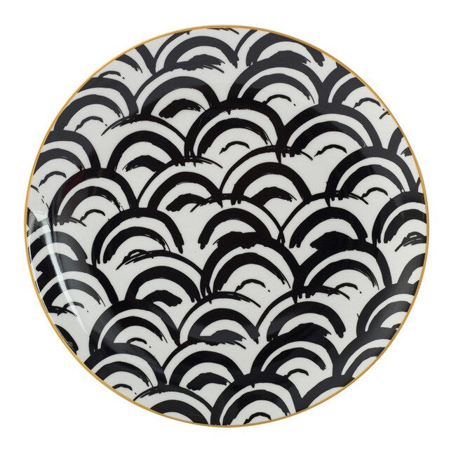 Kumano Hand-Painted Eco Ceramic Plate product image