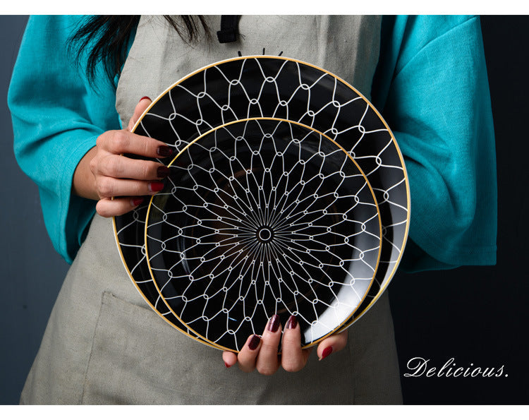 Kizu Hand-Painted Eco Ceramic Plate product image
