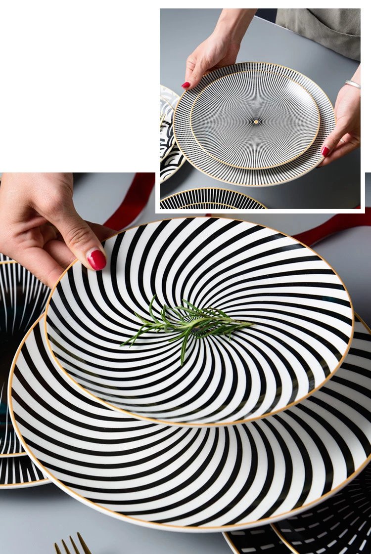 Hida Hand-Painted Ceramic Plate product image