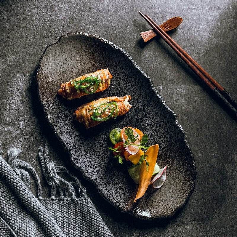 Uchi Ceramic Sushi Plate product image