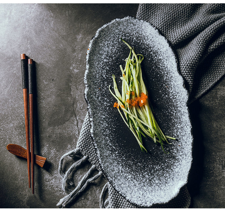 Oniramon Ceramic Sushi Plate product image
