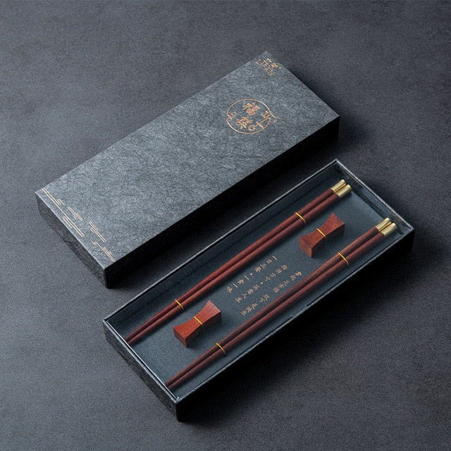 Jessoensis Wood Chopsticks Set With Gift Box product image