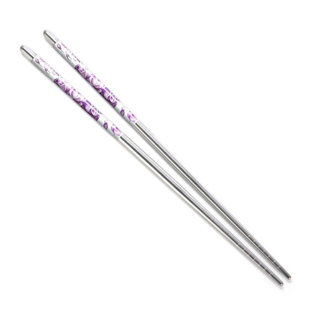 Koshigaya Set of 5 Pairs of Metal Chopsticks product image