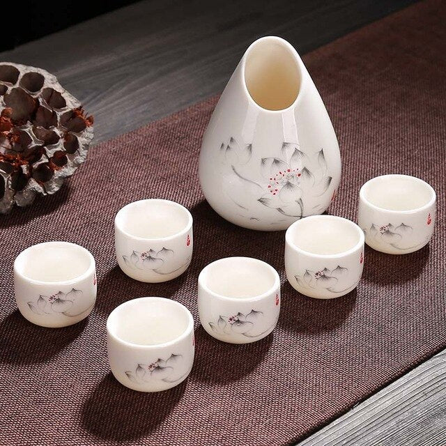 Sake Set Jezoensis (4 Colors) product image