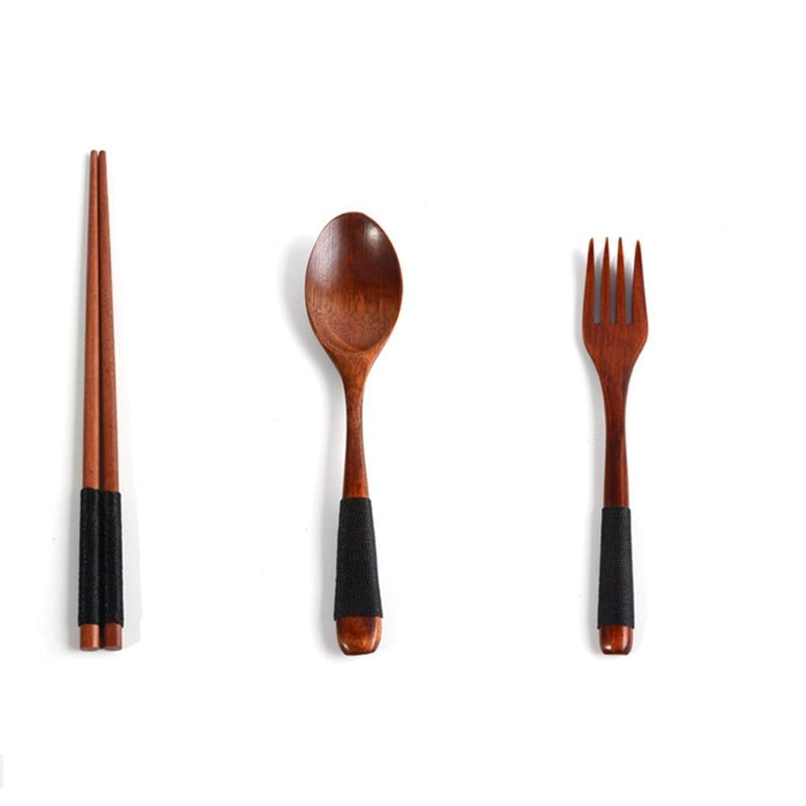 Capillipes Wood Flatware Set product image