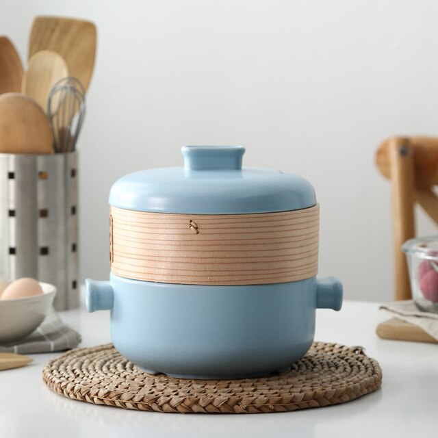 Casserole with Steamer Enryaku-ji (5 Colors and 3 Sizes) product image