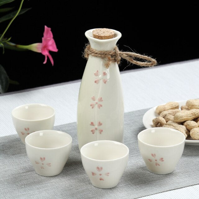 Sake Set Kaikoma (5 Colors) product image