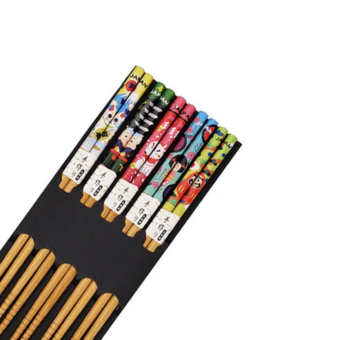 Alcock Set of 5 Pairs of Chopsticks