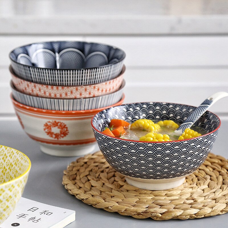 Japanese Yakushi Soup Bowl – Bowl for Soup, Ramen & Rice