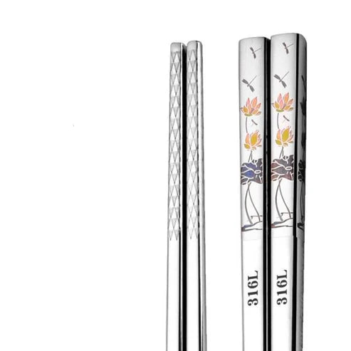 Oishi Stainless Steel Chopsticks