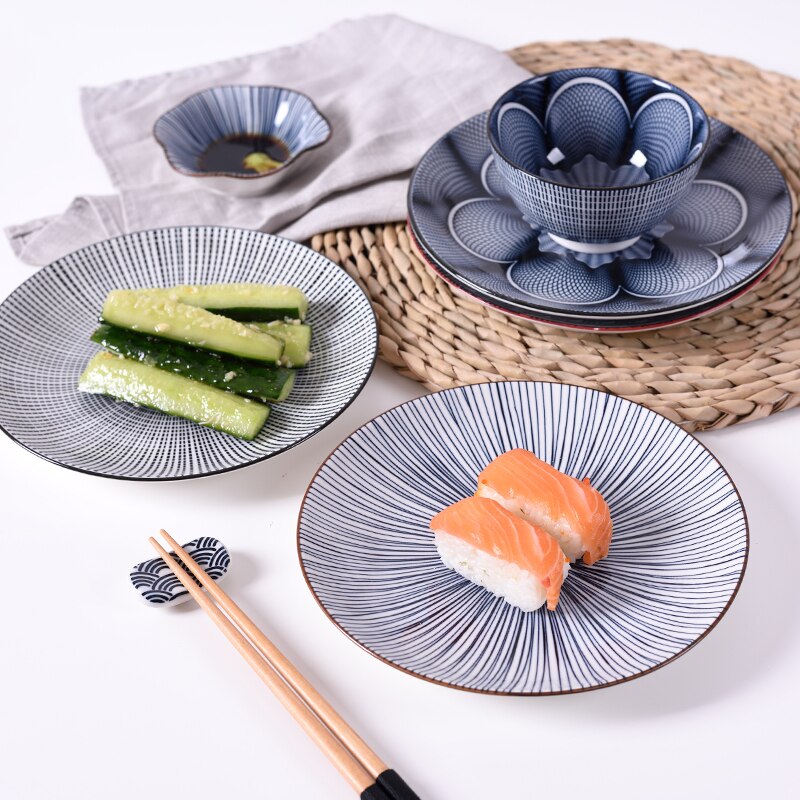 Shirkane Ceramic Sushi Plate product image