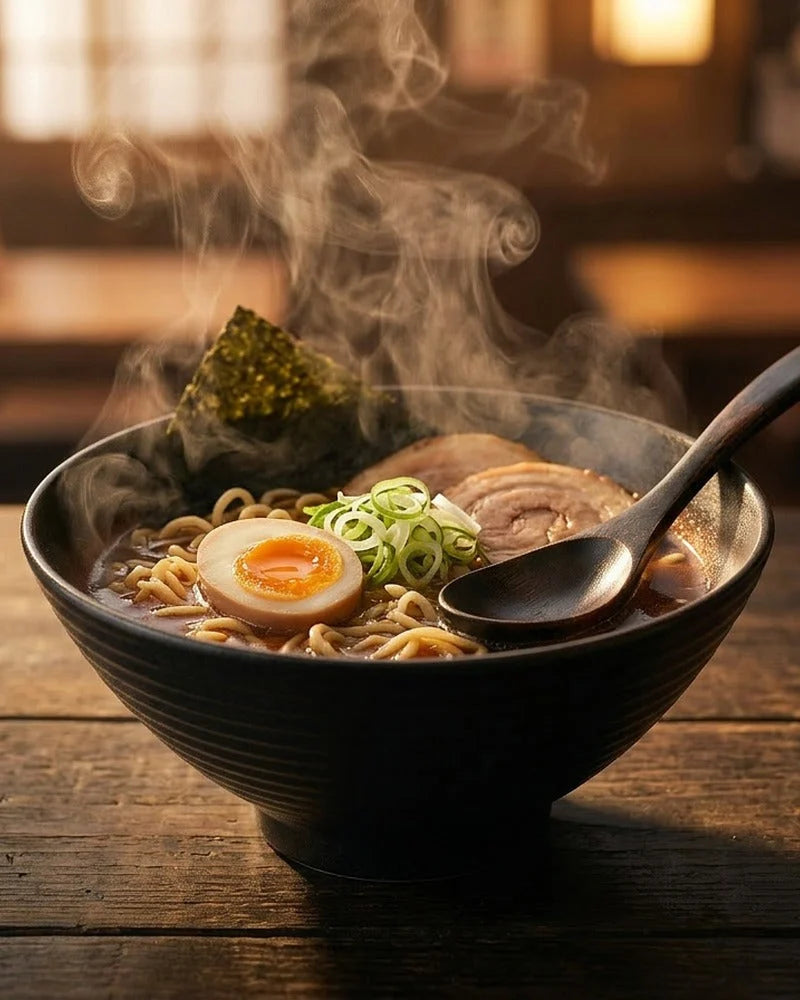 Ramen Bowl Machiko with Spoon lifestyle photo