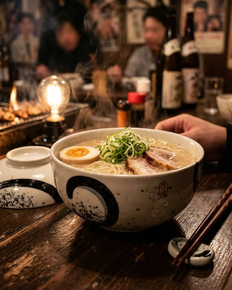 Ramen Bowl Momi Set of 2 lifestyle photo