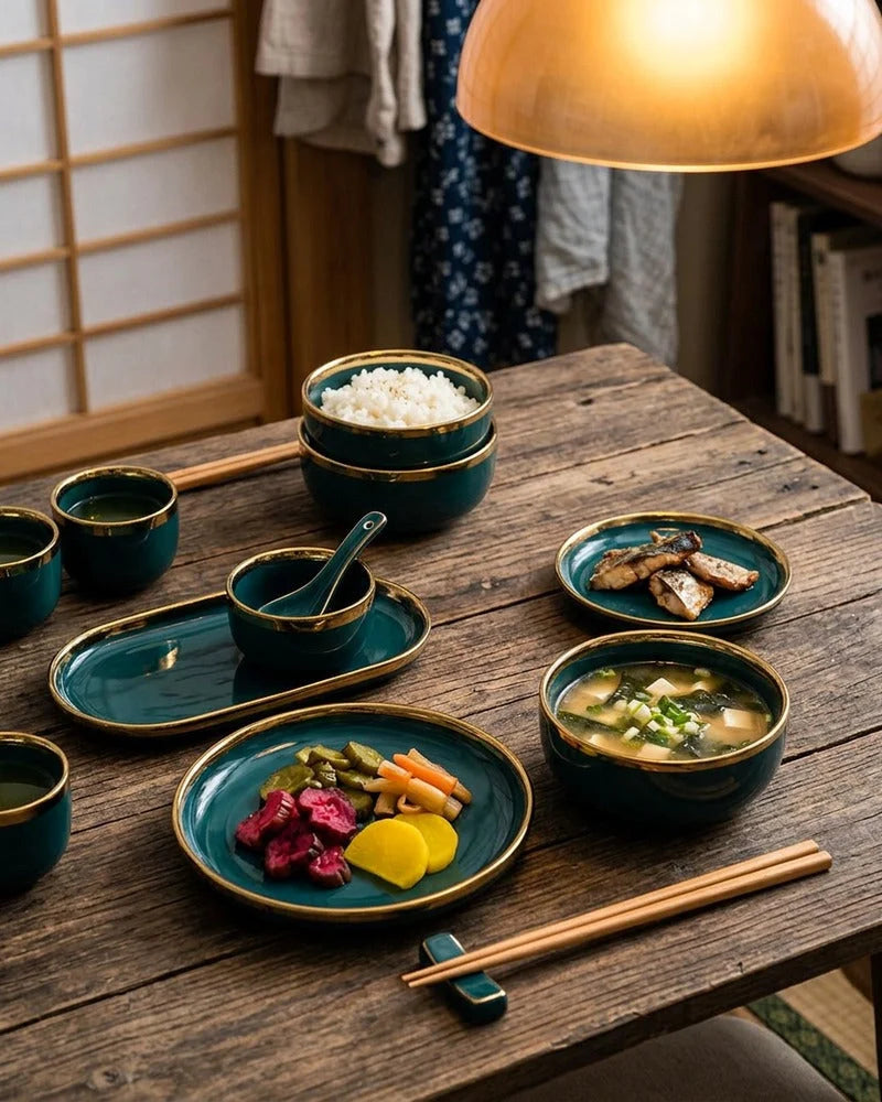 Rod Hida Dinnerware Set lifestyle photo