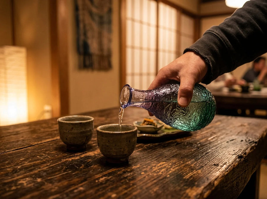 Sake Bottle Rio lifestyle photo