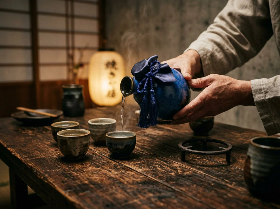 Sake Bottle Rumi lifestyle photo