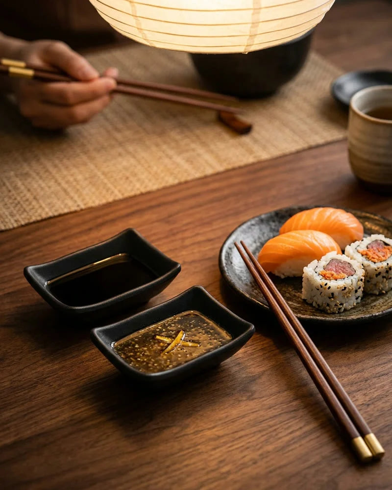 Kochi Sauce Bowls – Set of 2 Melamine lifestyle photo