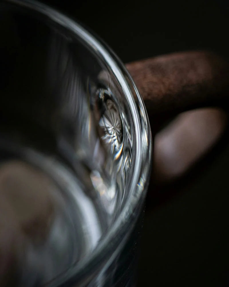 Shakotan Glass Coffee Cup detail photo