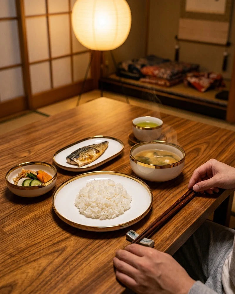 Shin Dinnerware lifestyle photo