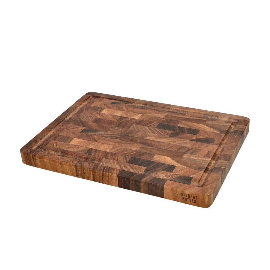 Walnut End Grain Cutting Board 35cm | Compact Luxury Chopping Board product photo 1