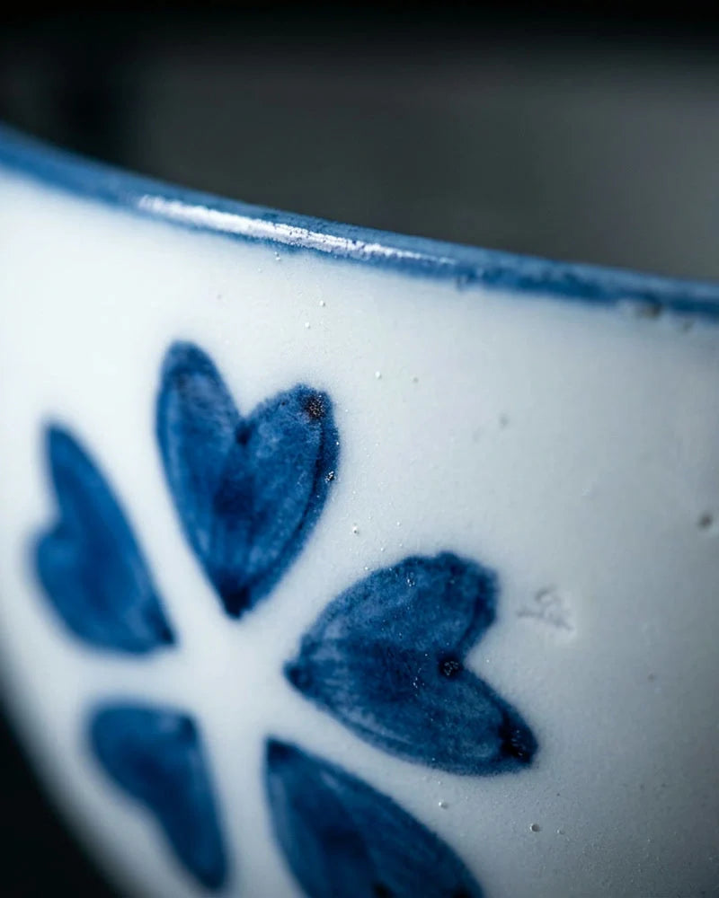 Shirahama Handmade Porcelain Bowl detail photo