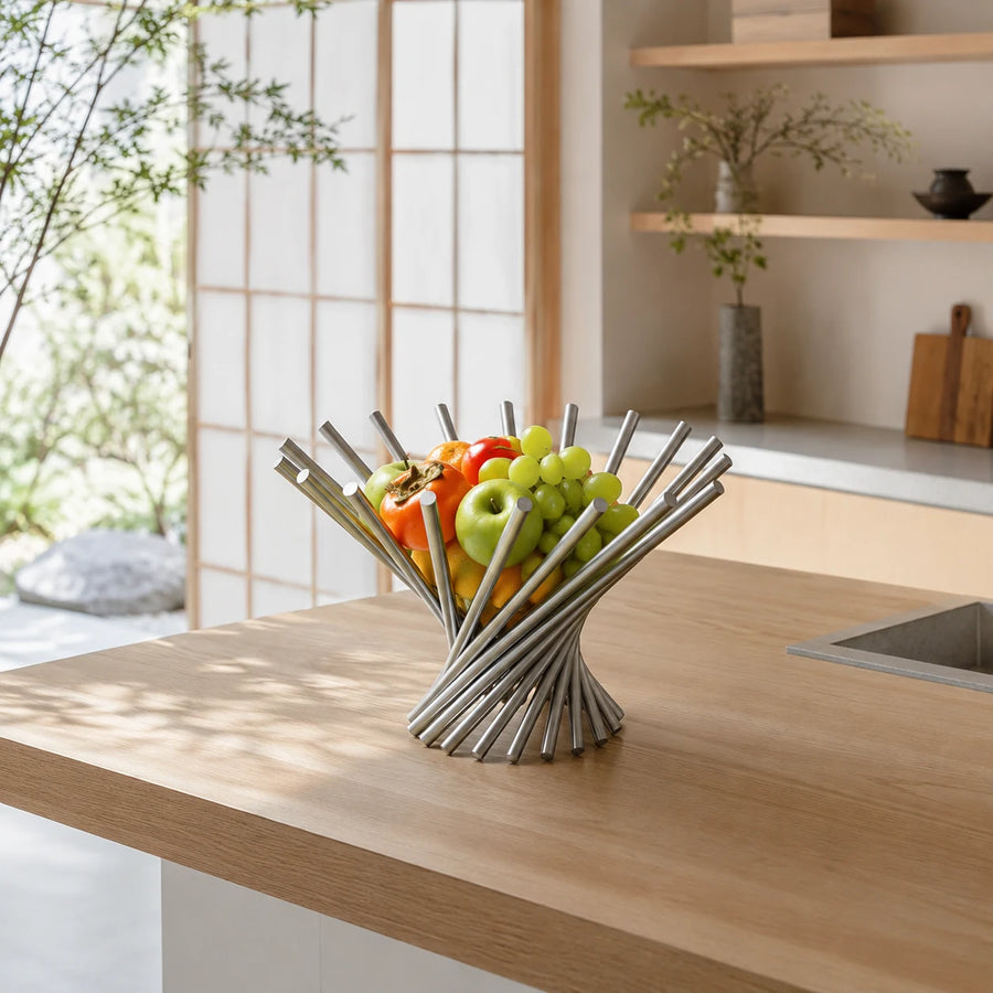 Stainless Steel Fruit Basket Tray